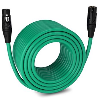 LyxPro XLR Cable, 250 Feet Male-to-Female, 3 Pin Mic Cable