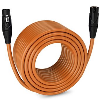 LyxPro XLR Cable, 250 Feet Male-to-Female, 3 Pin Mic Cable