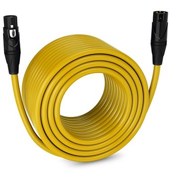 LyxPro XLR Cable, 250 Feet Male-to-Female, 3 Pin Mic Cable
