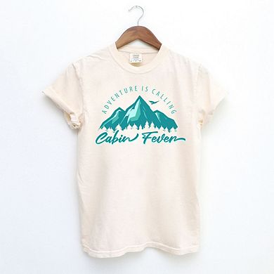 Cabin Fever Mountains Garment Dyed Tees