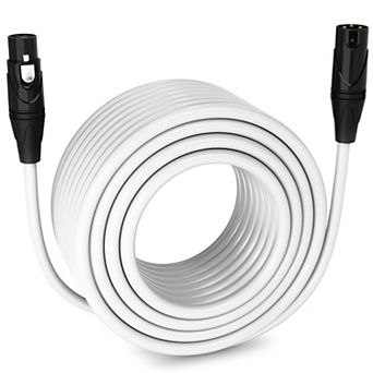 LyxPro XLR Cable, 200 Feet Male-to-Female, 3 Pin Mic Cable