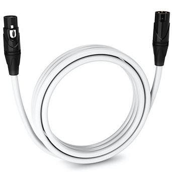 LyxPro XLR Cable, 10 Feet Male-to-Female, 3 Pin Mic Cable