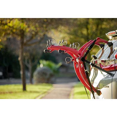 Saris Bones EX Trunk Bike Rack, Bike Rack for Car and SUV, 3 Bikes