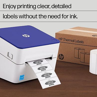 HP 3x1 in. Thermal Shipping Labels, 2 Paper Rolls, 1375 Sheets x Roll