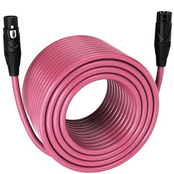 LyxPro XLR Cable, 300 Feet Male-to-Female, 3 Pin Mic Cable