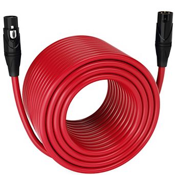 LyxPro XLR Cable, 300 Feet Male-to-Female, 3 Pin Mic Cable