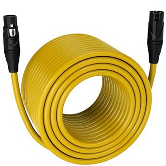 LyxPro XLR Cable, 300 Feet Male-to-Female, 3 Pin Mic Cable
