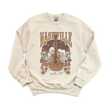 Nashville Tennessee Flowers Sweatshirt