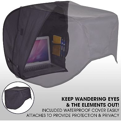 RitzGear Laptop Sun Shade Tent and Laptop Shade For Working Outside