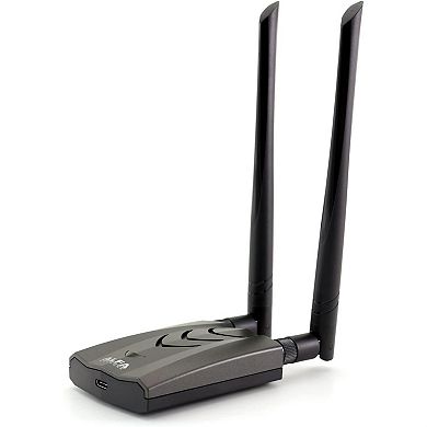 Alfa AC1200 USB WiFi Adapter - 867Mbps Long-Range Dual Band Network Adapter with USB 3.0 Type-C