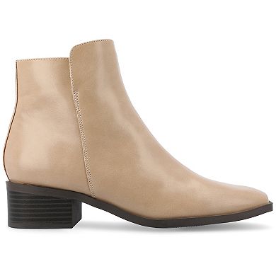 Journee Cappri Women's Tru Comfort Foam Square Toe Booties