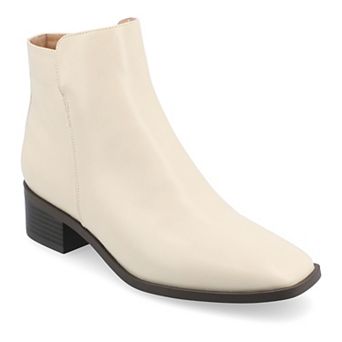 Journee Cappri Women's Square Toe Booties