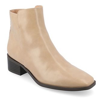 Journee Cappri Women's Square Toe Booties