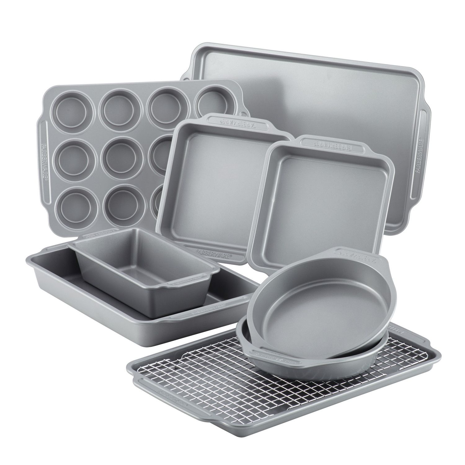 Wilton 3pc Steel Mega Cookie Sheet and Cooling Racks Set