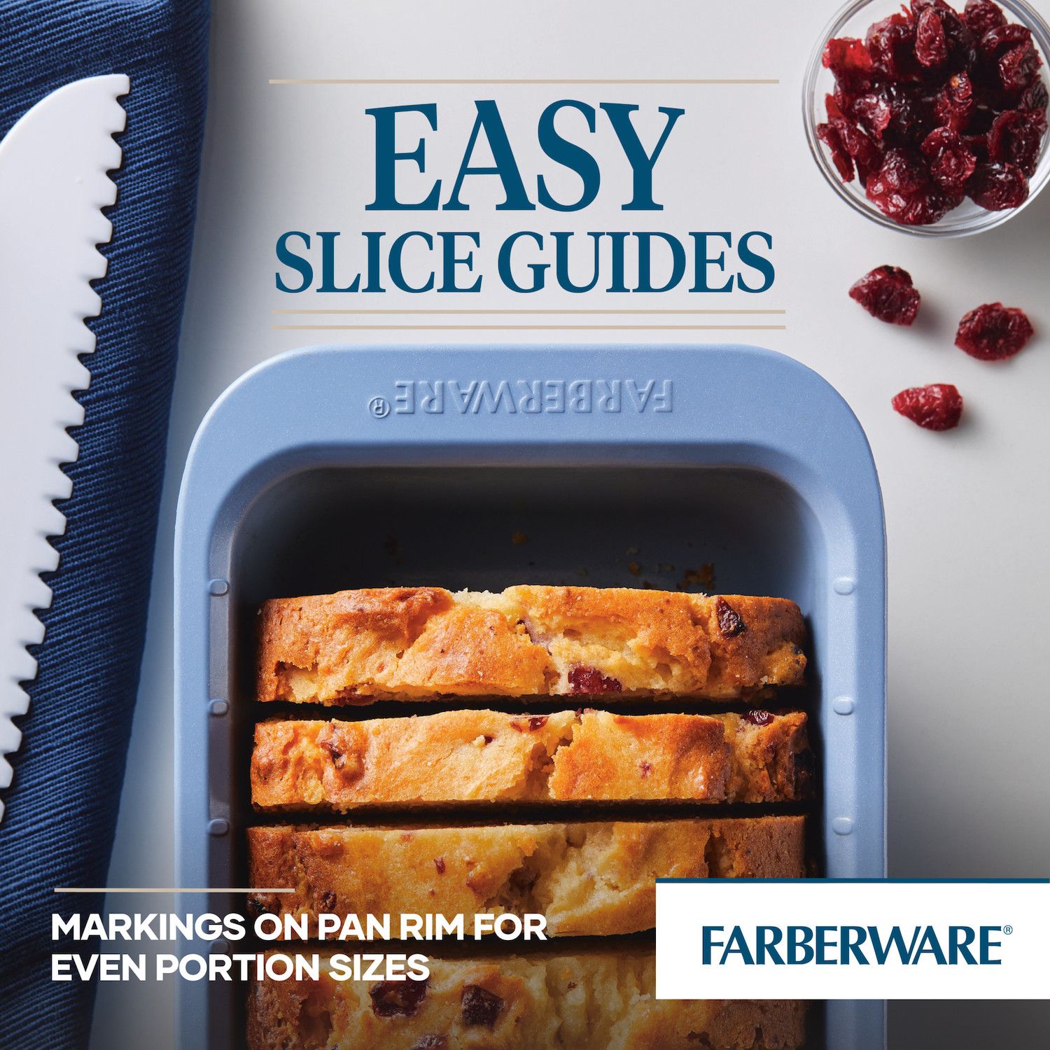 Farberware® Easy Solutions Nonstick Bakeware 9-in. X 5-in. Loaf Baking Pan