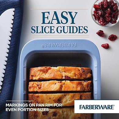 Farberware® Easy Solutions Nonstick Bakeware 9-in. x 5-in. Loaf Baking Pan