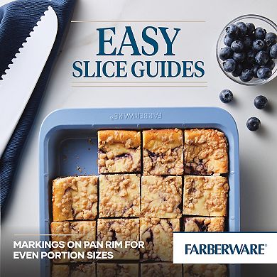 Farberware® Easy Solutions Nonstick Bakeware 9-in. Square Cake Pan