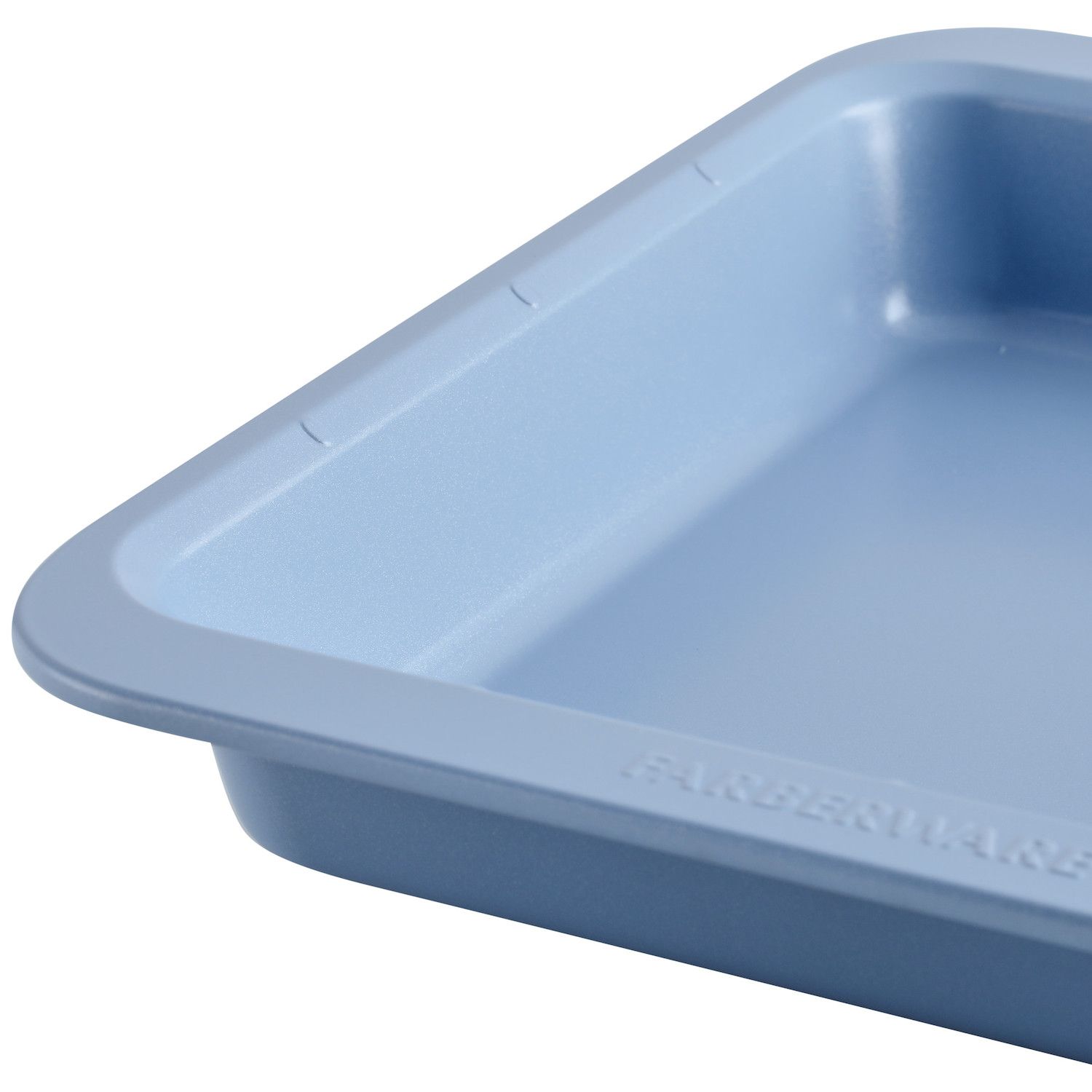 Farberware 9x13 Inch Nonstick Cake Pan - Rectangular Baking Pan With Portion Guide