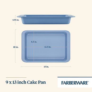 Farberware® Easy Solutions Nonstick Bakeware 9-in. x 13-in. Rectangular Cake Pan