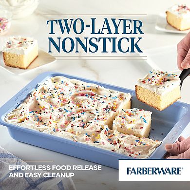 Farberware® Easy Solutions Nonstick Bakeware 9-in. x 13-in. Rectangular Cake Pan