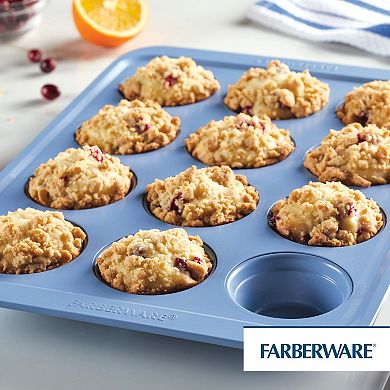 Farberware® Easy Solutions Nonstick Bakeware 12-Cup Muffin Pan
