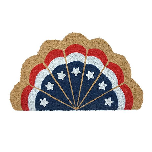 Celebrate Together™ Americana BuntingShaped Coir Doormat