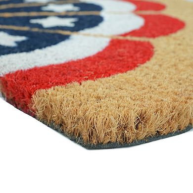 Celebrate Together™ Americana Bunting-Shaped Coir Doormat