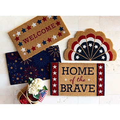Celebrate Together™ Americana Home of the Brave Coir Rug