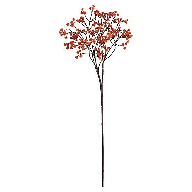 nearly natural 17" Peony Artificial Flower Bouquet Set