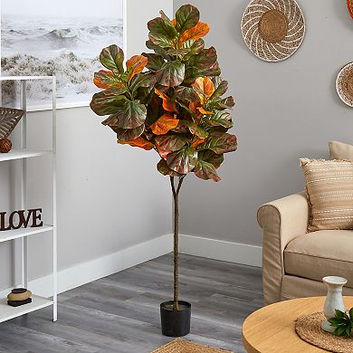 nearly natural 6ft. Autumn Maple Artificial Tree