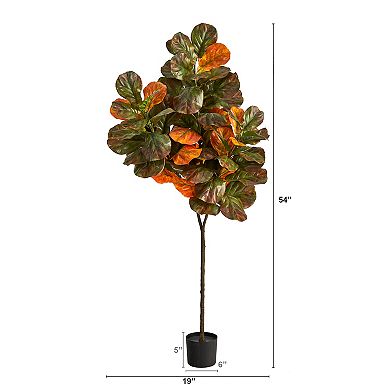 nearly natural 6ft. Autumn Maple Artificial Tree