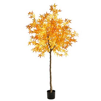 nearly natural 5ft. Autumn Ficus Artificial Tree