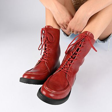 Journee Nikks Women's Tru Comfort Foam Booties