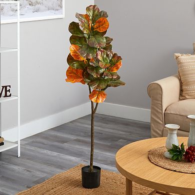 nearly natural 5ft. Autumn Maple Artificial Tree
