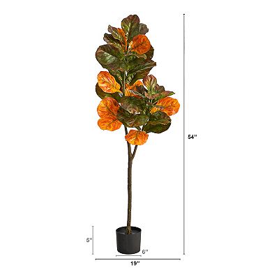 nearly natural 5ft. Autumn Maple Artificial Tree