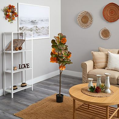 nearly natural 5ft. Autumn Maple Artificial Tree