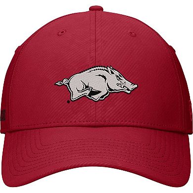 Men's Top of the World Cardinal Arkansas Razorbacks Deluxe Flex Hat