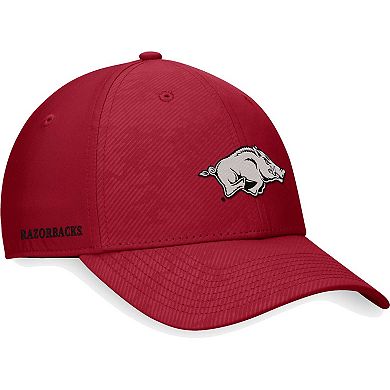 Men's Top of the World Cardinal Arkansas Razorbacks Deluxe Flex Hat