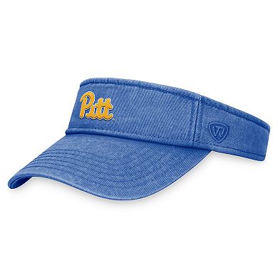 Men's Top of the World  Royal Pitt Panthers Terry Adjustable Visor