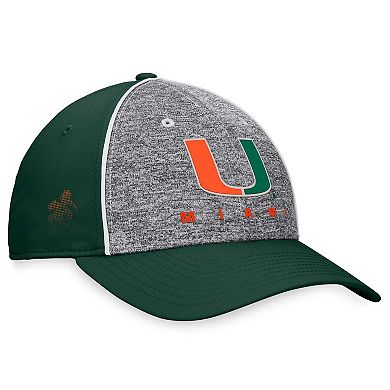 Men's Top of the World Heather Gray Miami Hurricanes Nimble Adjustable Hat