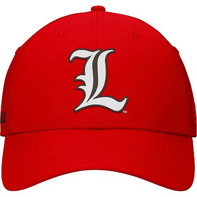 Men's Top of the World Red Louisville Cardinals Deluxe Flex Hat