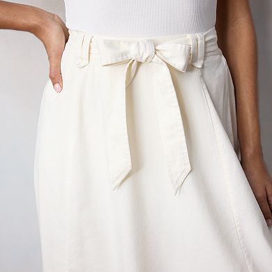 Women's LC Lauren Conrad Midi Skirt with Belt