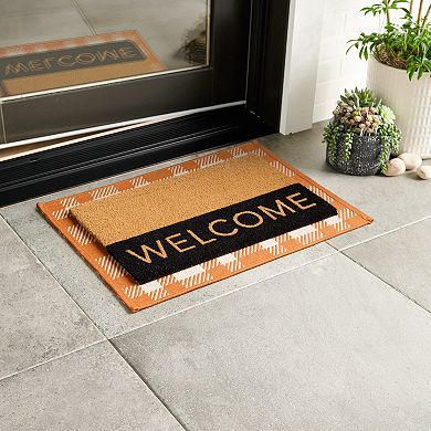 Sonoma Goods For Life® Welcome Coir Doormat