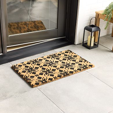 Sonoma Goods For Life® Floral Trellis Coir Doormat