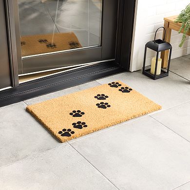 Sonoma Goods For Life® Pet Paws Coir Doormat