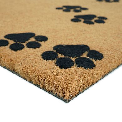 Sonoma Goods For Life® Pet Paws Coir Doormat