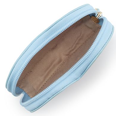 LC Lauren Conrad Heart Flamingo Coin Pouch