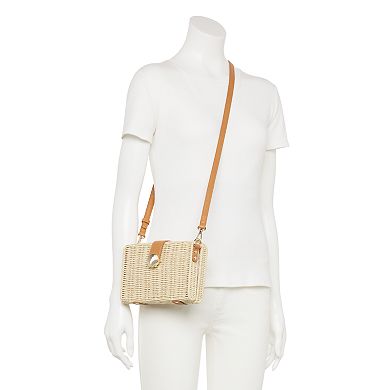 LC Lauren Conrad Elisha Clutch Crossbody Bag