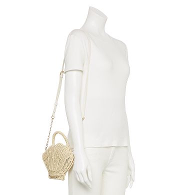 LC Lauren Conrad Camden Clamshell Crossbody Bag