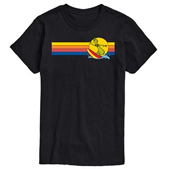 Big & Tall Dr. Seuss The Grinch Surf Retro Graphic Tee